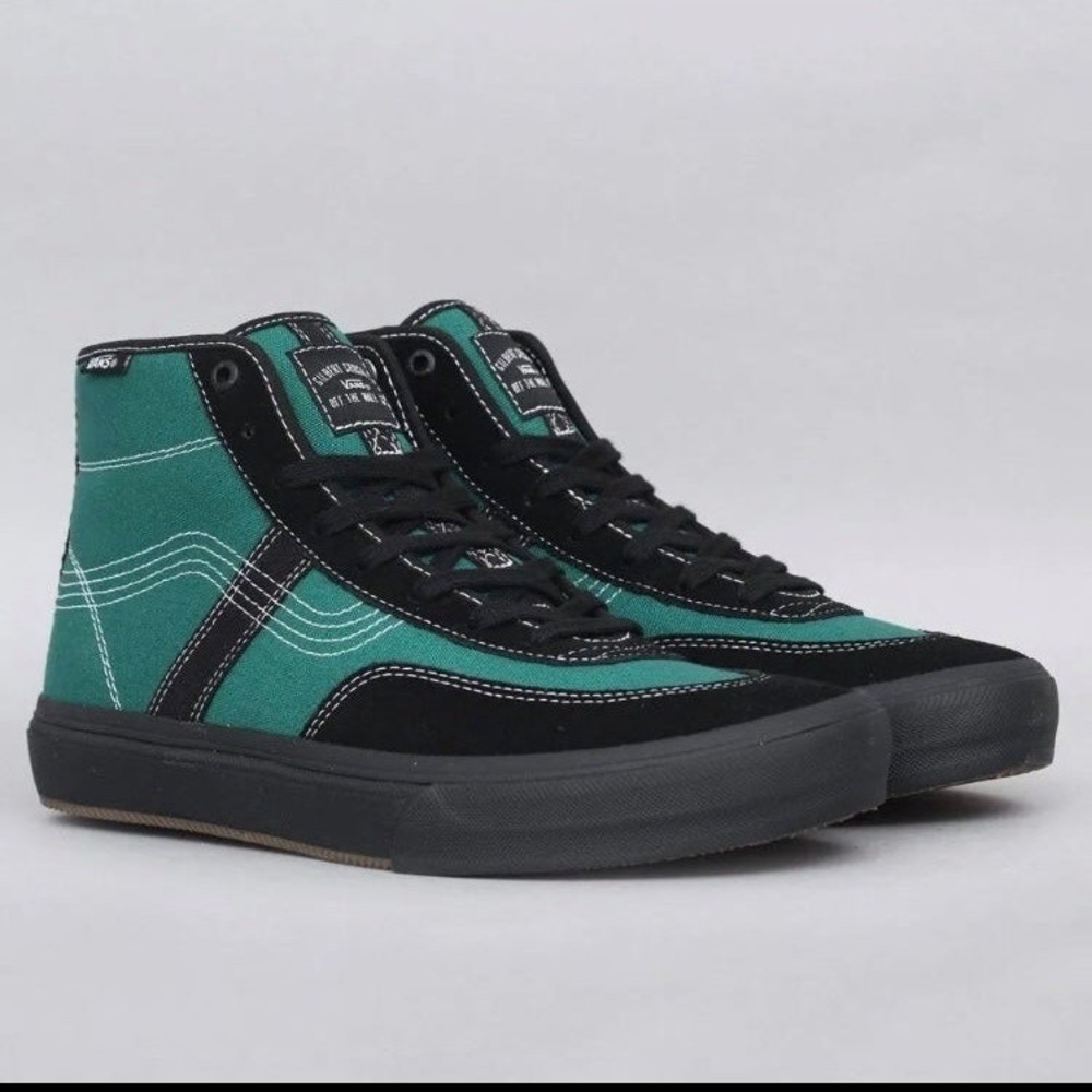 Vans Crockett High Pro x Quasi Antique Green Black NEW WITH BOX Men's 7 RARE!